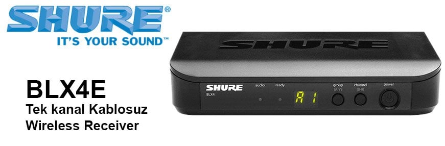 Shure BLX24E SM58 Wireless Telsiz El Mikrofonu